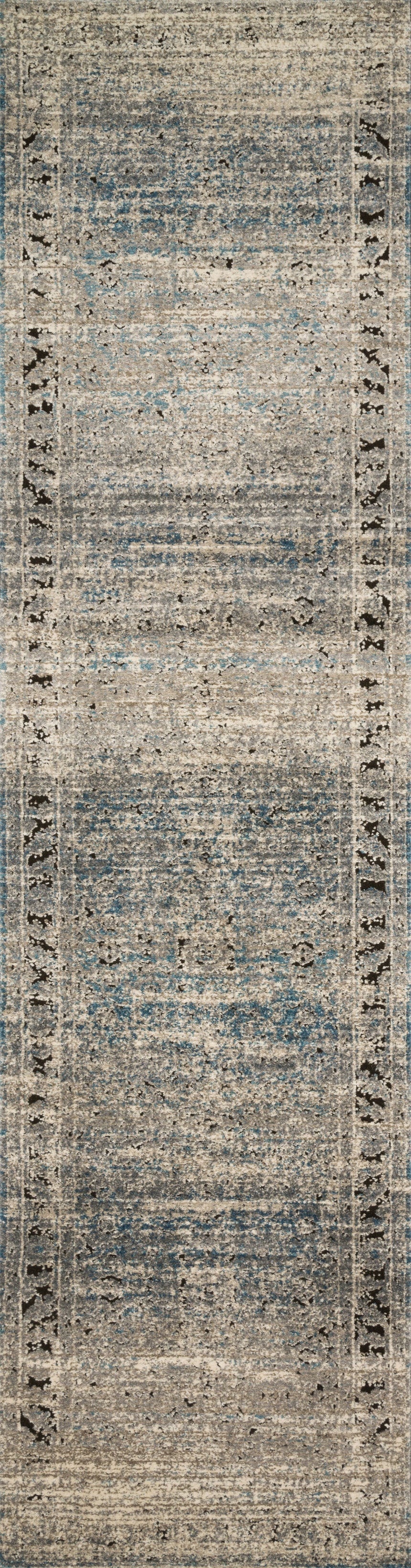 Millennium Rug 02 | Grey / Blue