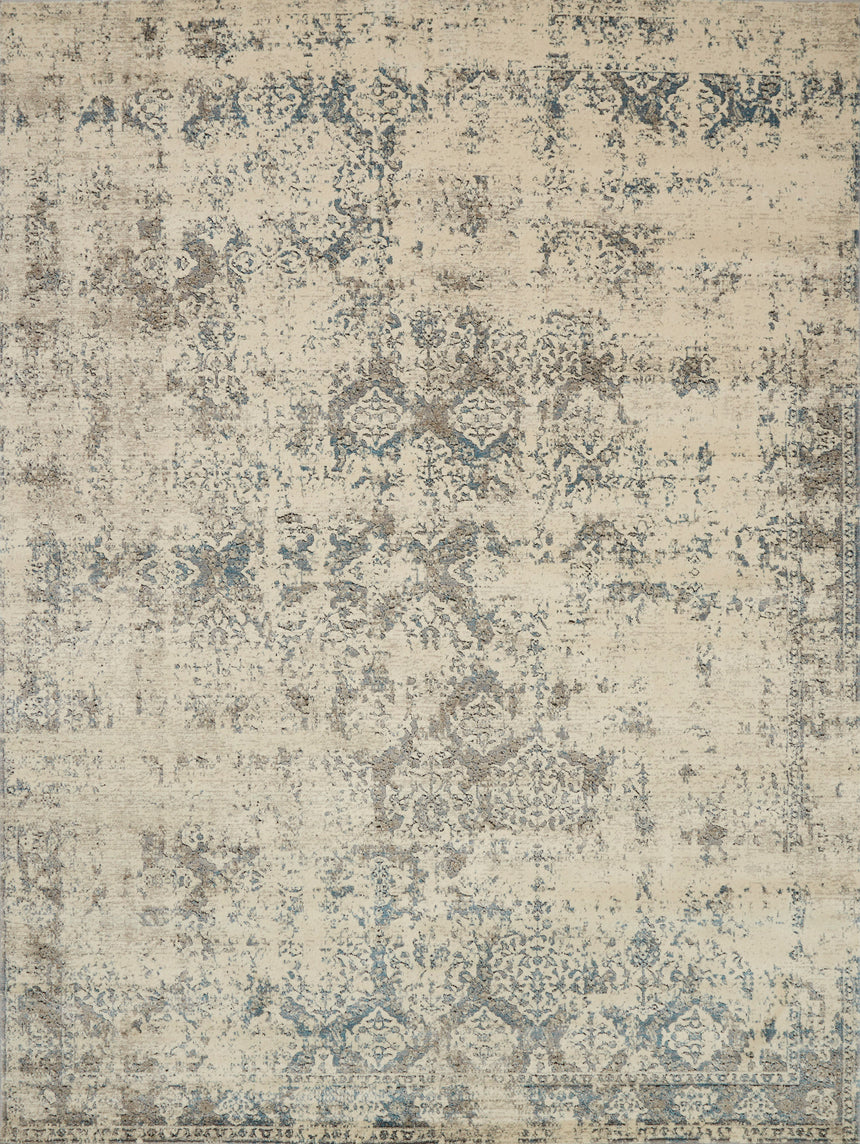 Millennium Rug 05 | Ivory / Grey