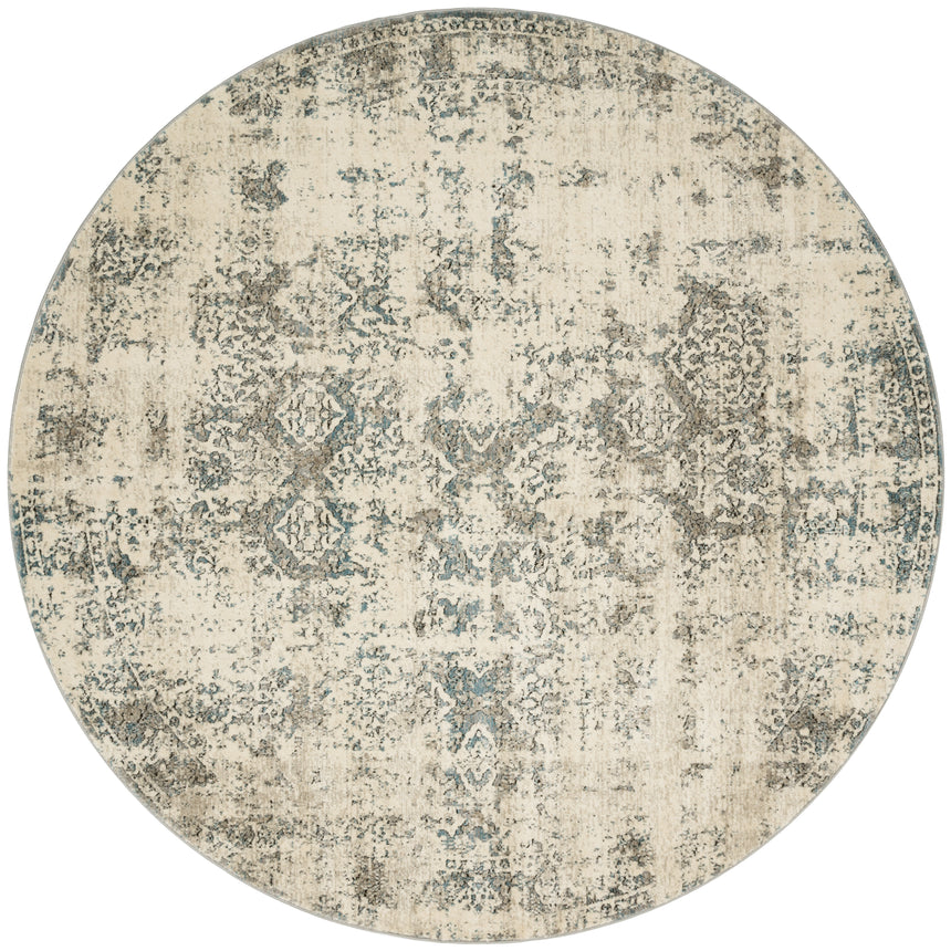 Millennium Rug 05 | Ivory / Grey
