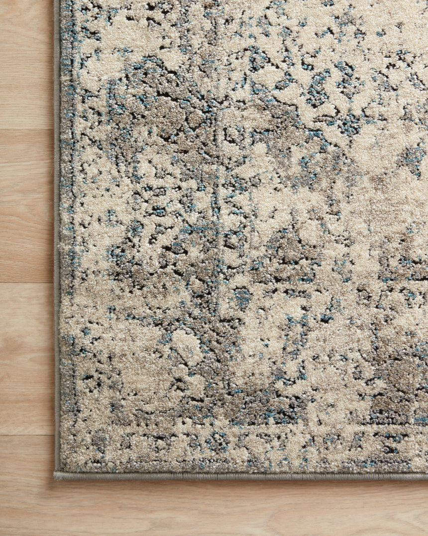 Millennium Rug 05 | Ivory / Grey