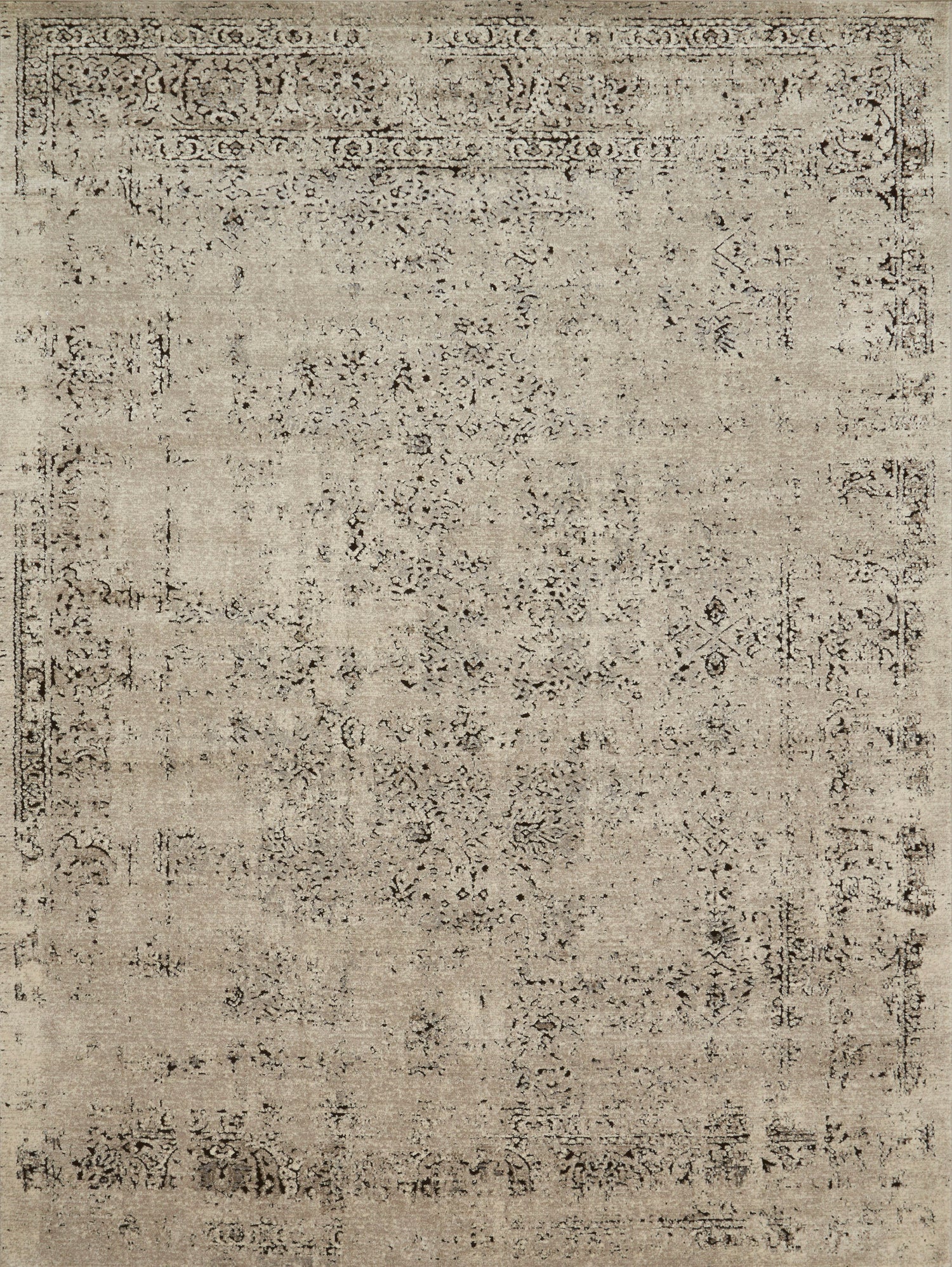 Millennium Rug 06 | Stone / Charcoal