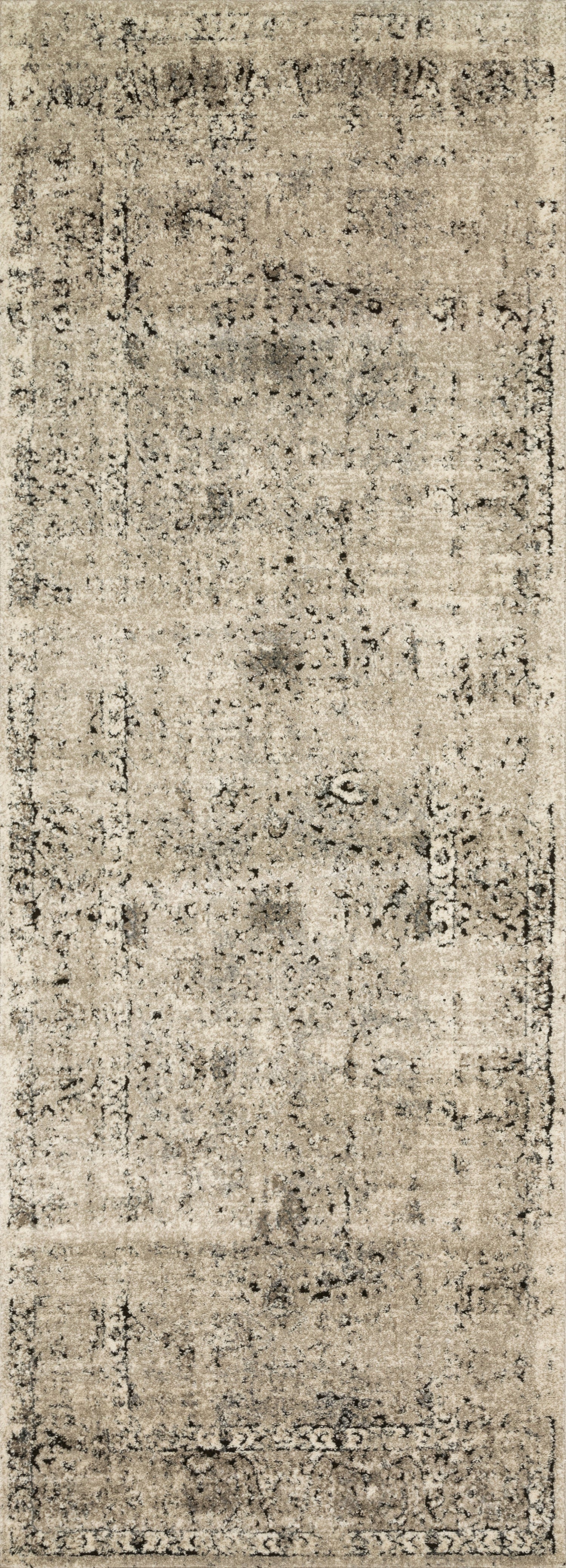 Millennium Rug 06 | Stone / Charcoal