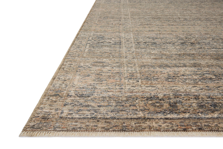 Molly Rug 04 | Navy / Blush