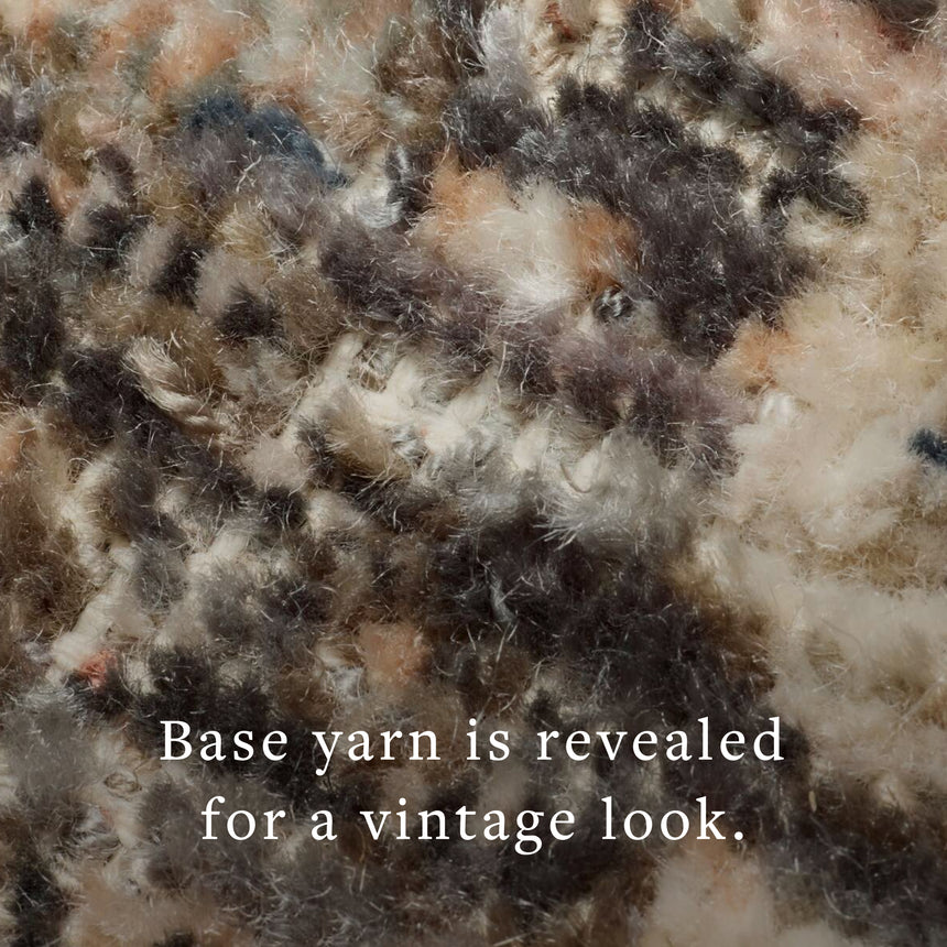 Molly Rug 04 | Navy / Blush