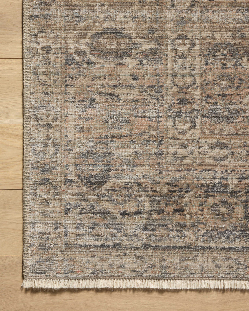 Molly Rug 04 | Navy / Blush