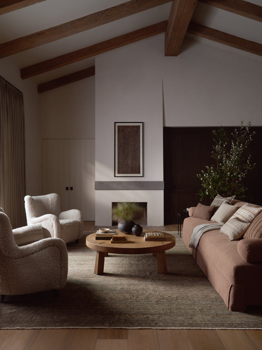 Molly Rug 05 | Lagoon / Natural