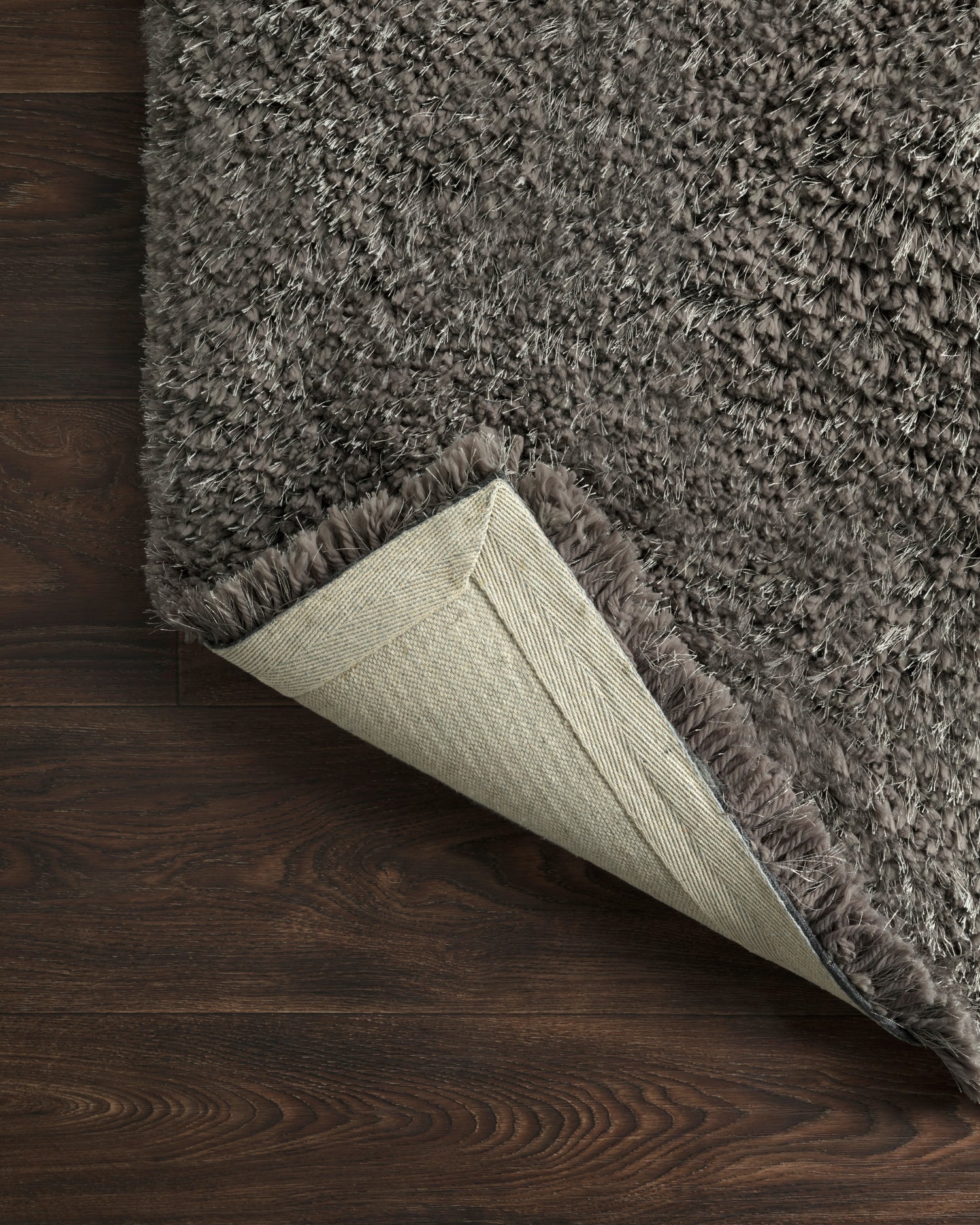Mila Shag Rug 01 | Charcoal