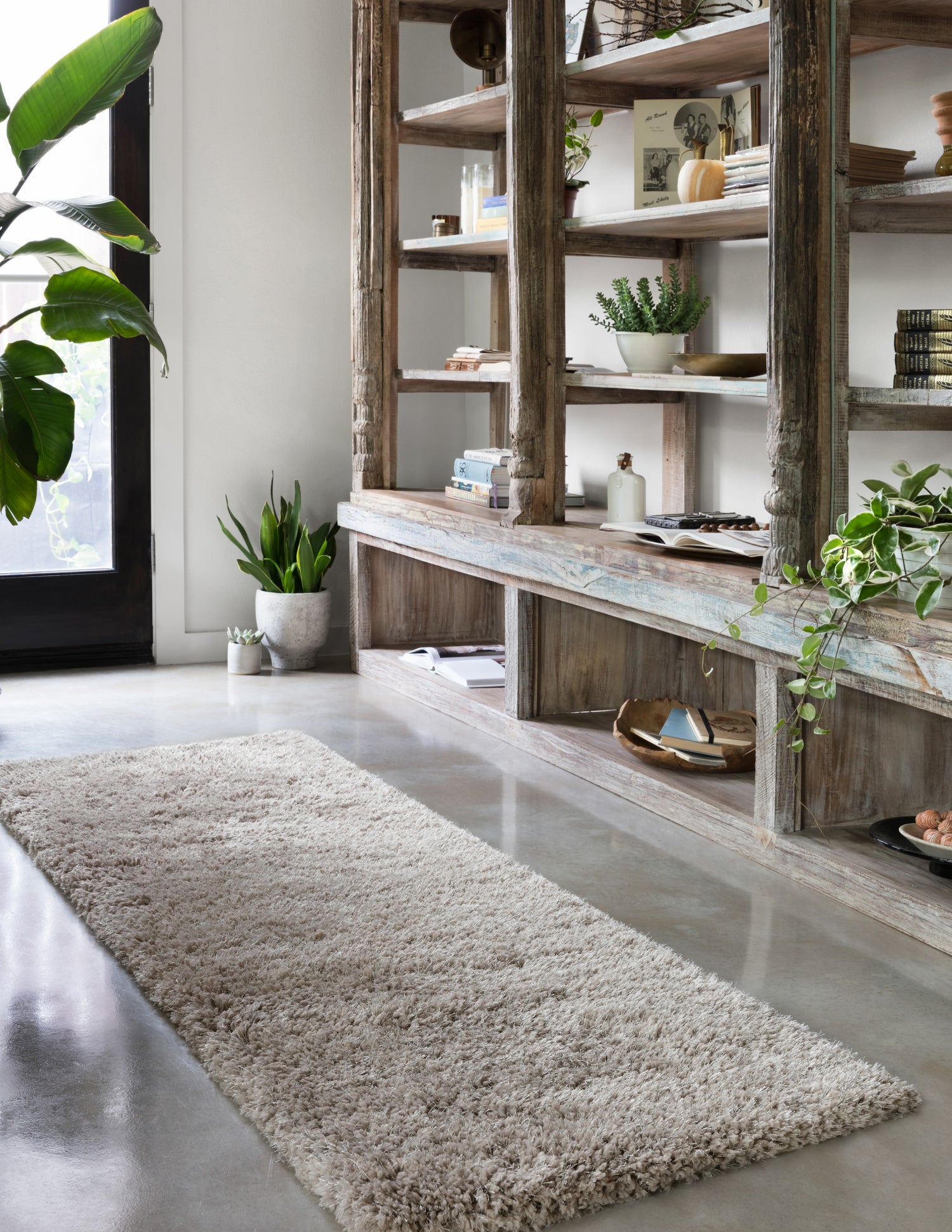 Mila Shag Rug 01 | Taupe