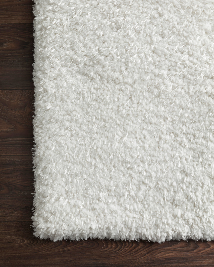Mila Shag Rug 01 | White