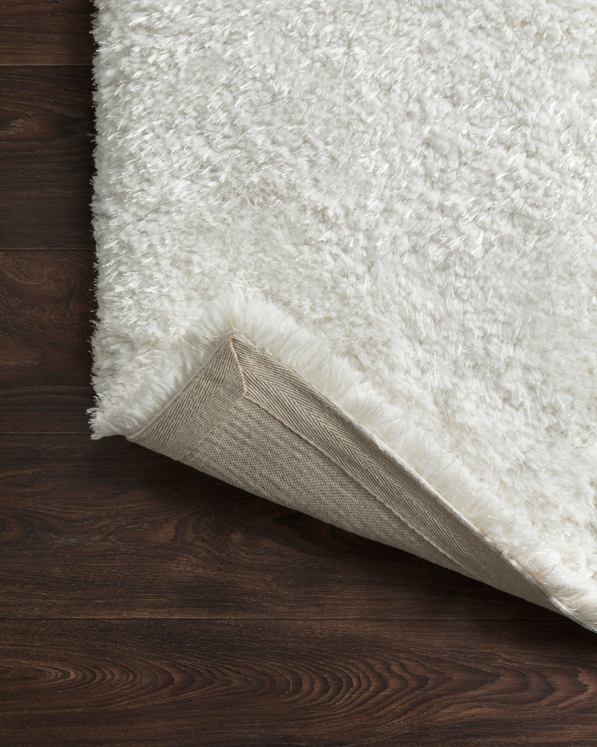 Mila Shag Rug 01 | White