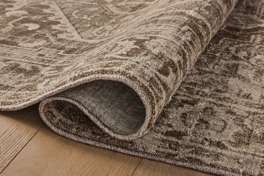 Mona Rug 01 | Cocoa / Stone
