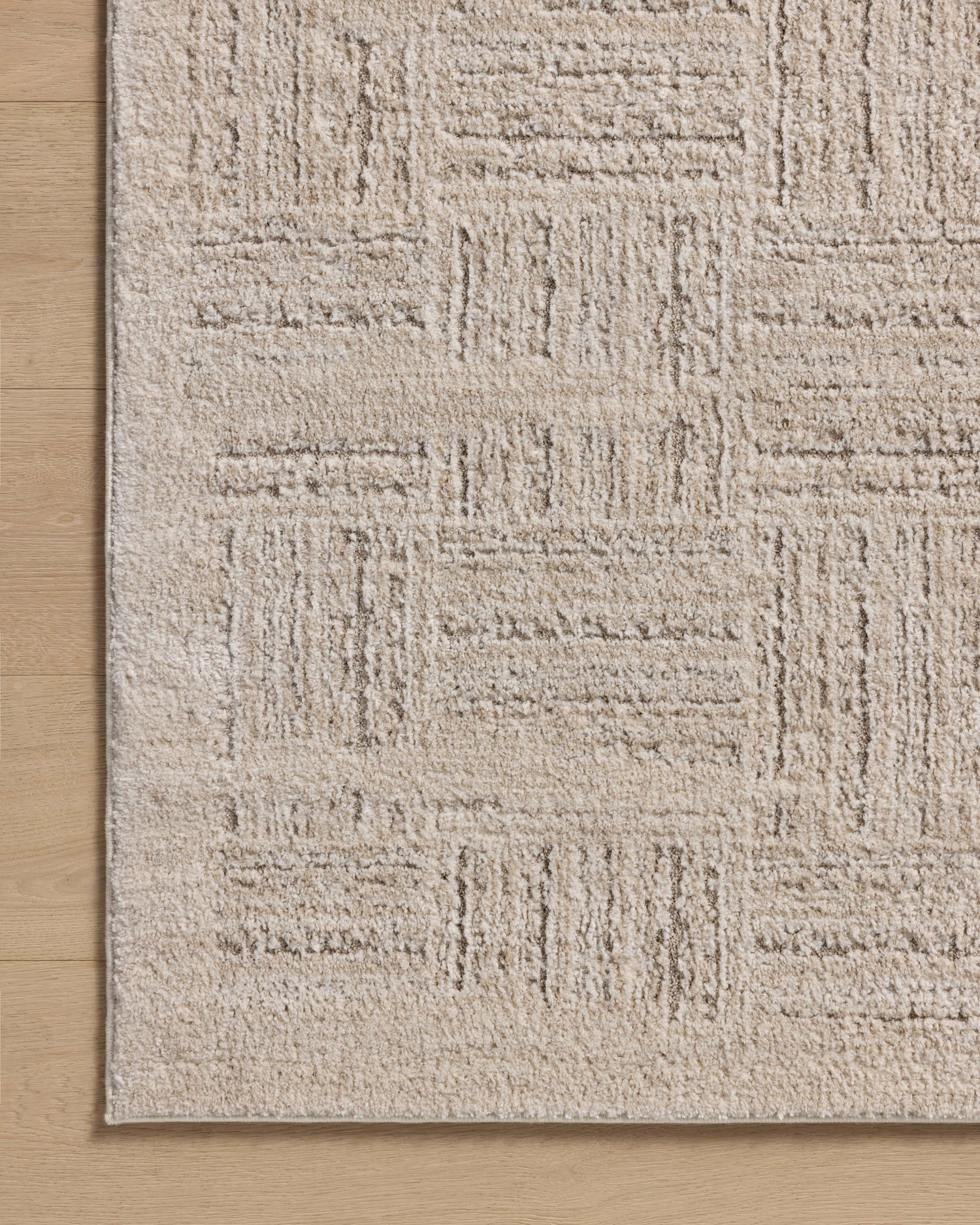 Monty  Rug 01 | Ivory / Taupe