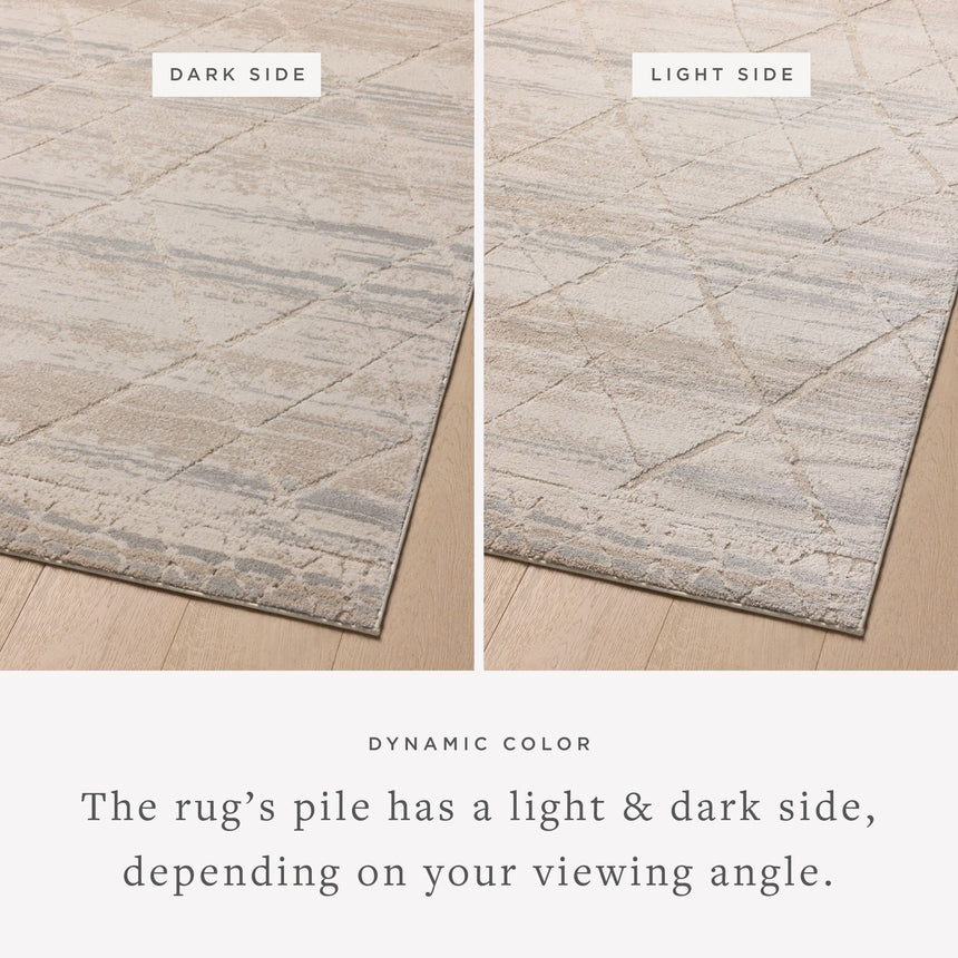 Monty  Rug 02 | Ivory / Natural