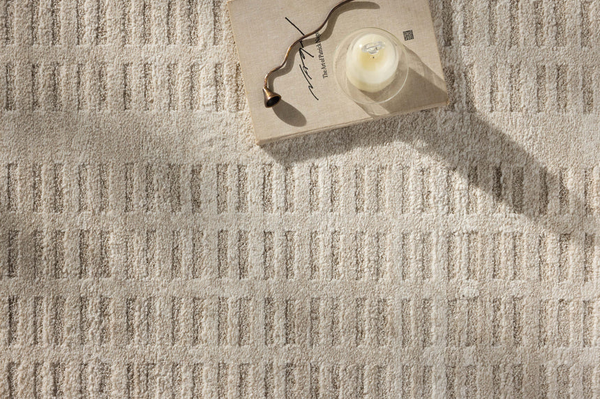 Monty  Rug 03 | Ivory / Beige