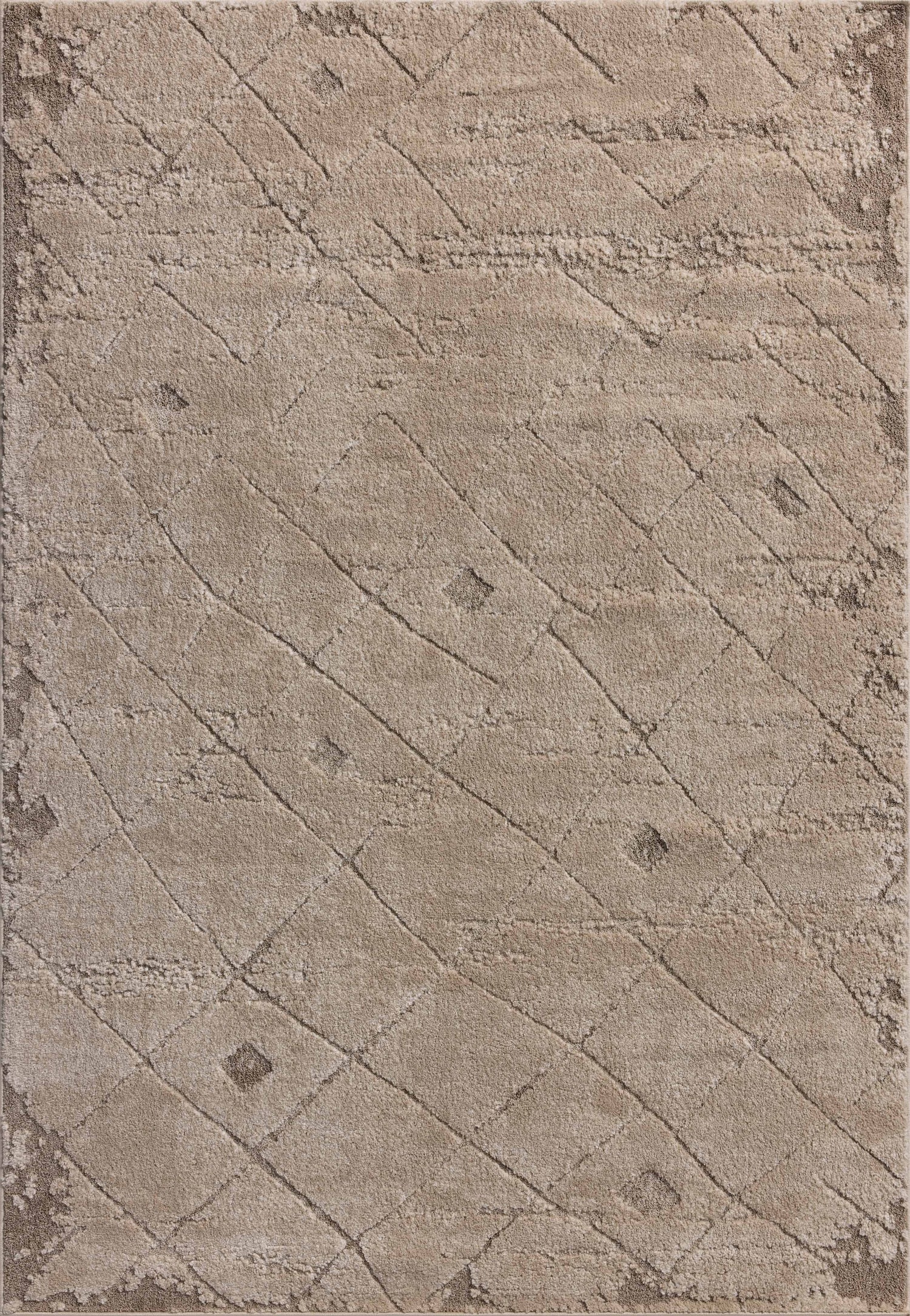 Monty  Rug 05 | Beige / Natural