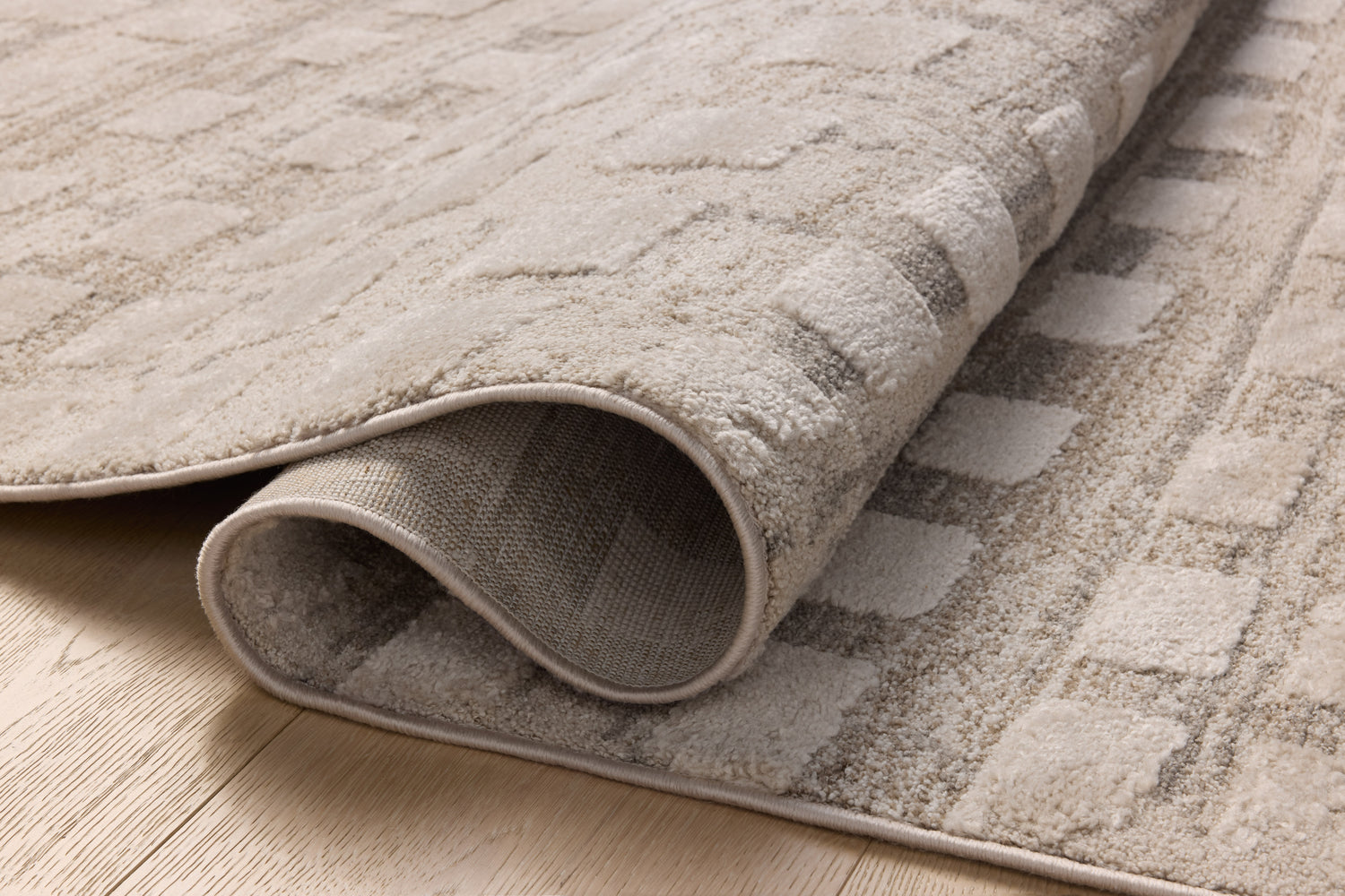 Monty  Rug 06 | Pebble / Beige