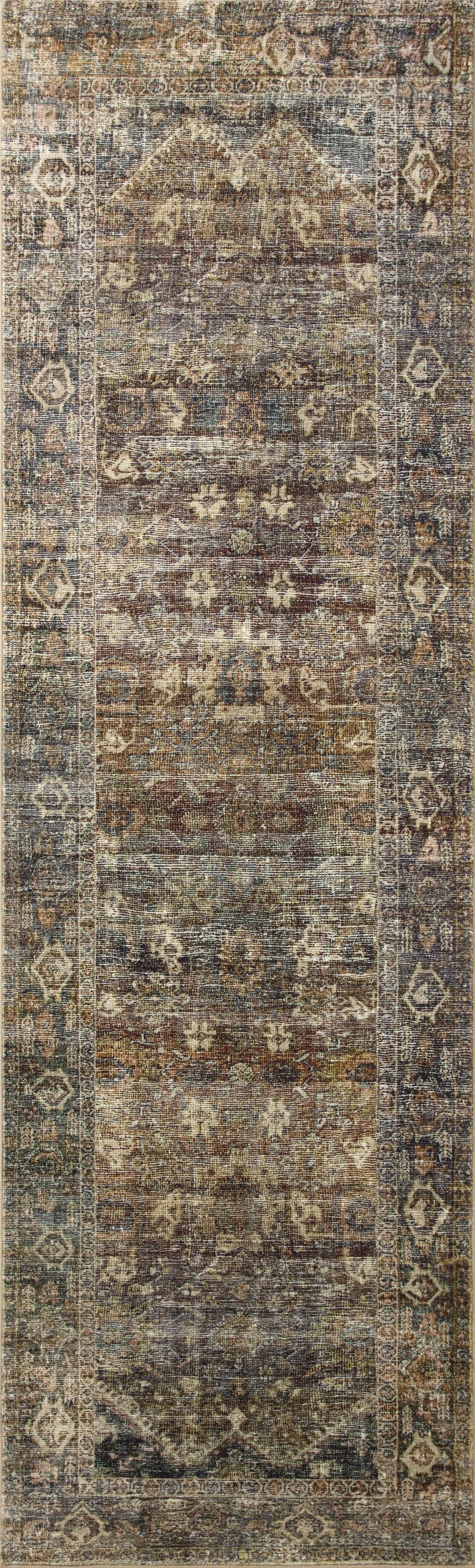 Morgan Rug 05 | Spice / Lagoon