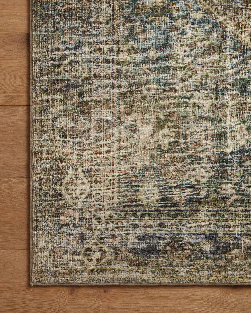 Morgan Rug 05 | Spice / Lagoon