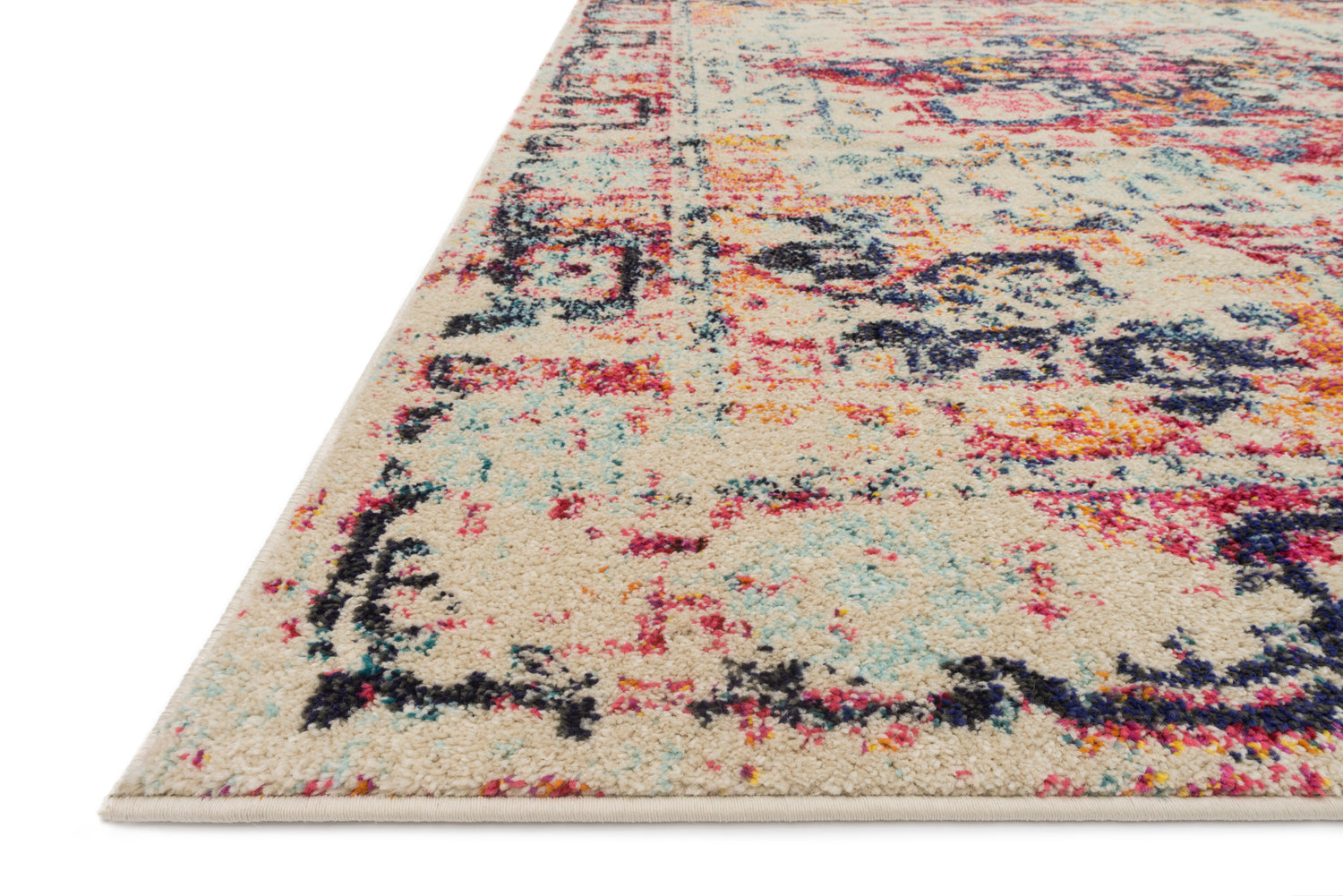 Nadia Rug 02 | Ivory / Fiesta
