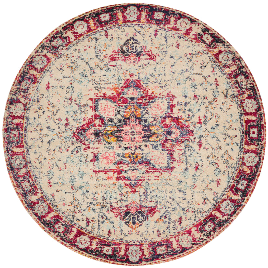 Nadia Rug 02 | Ivory / Fiesta