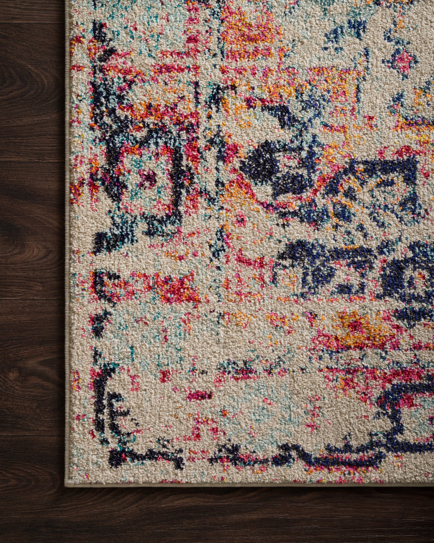 Nadia Rug 02 | Ivory / Fiesta