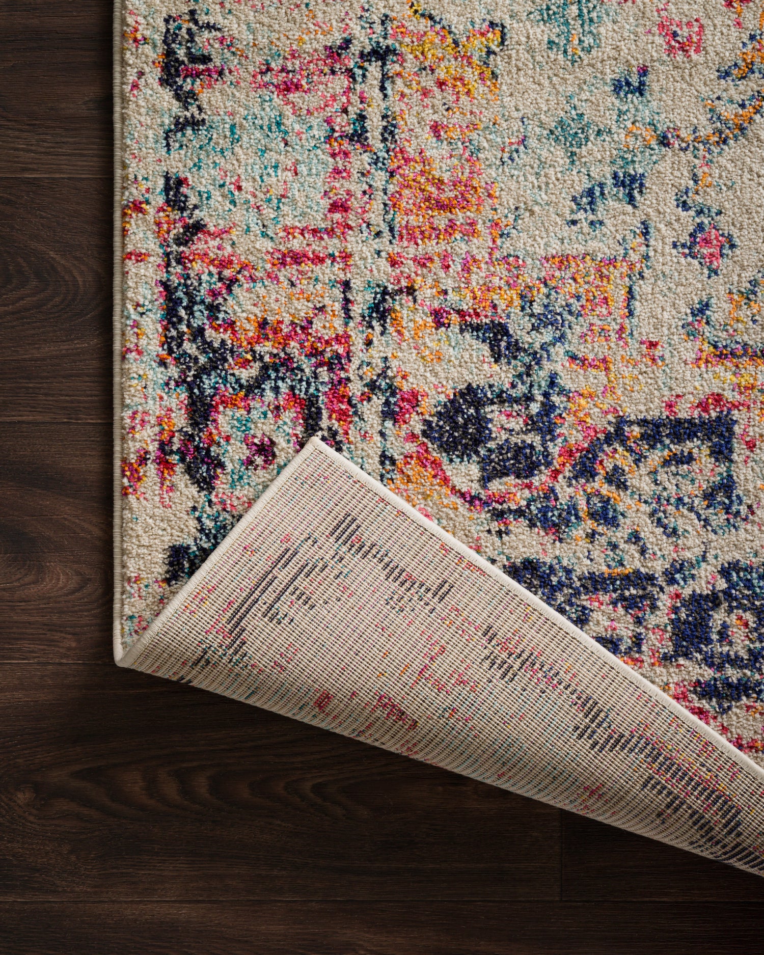 Nadia Rug 02 | Ivory / Fiesta