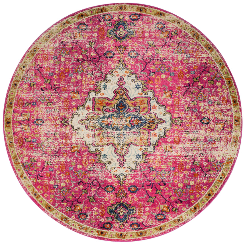 Nadia Rug 04 | Pink / Midnight