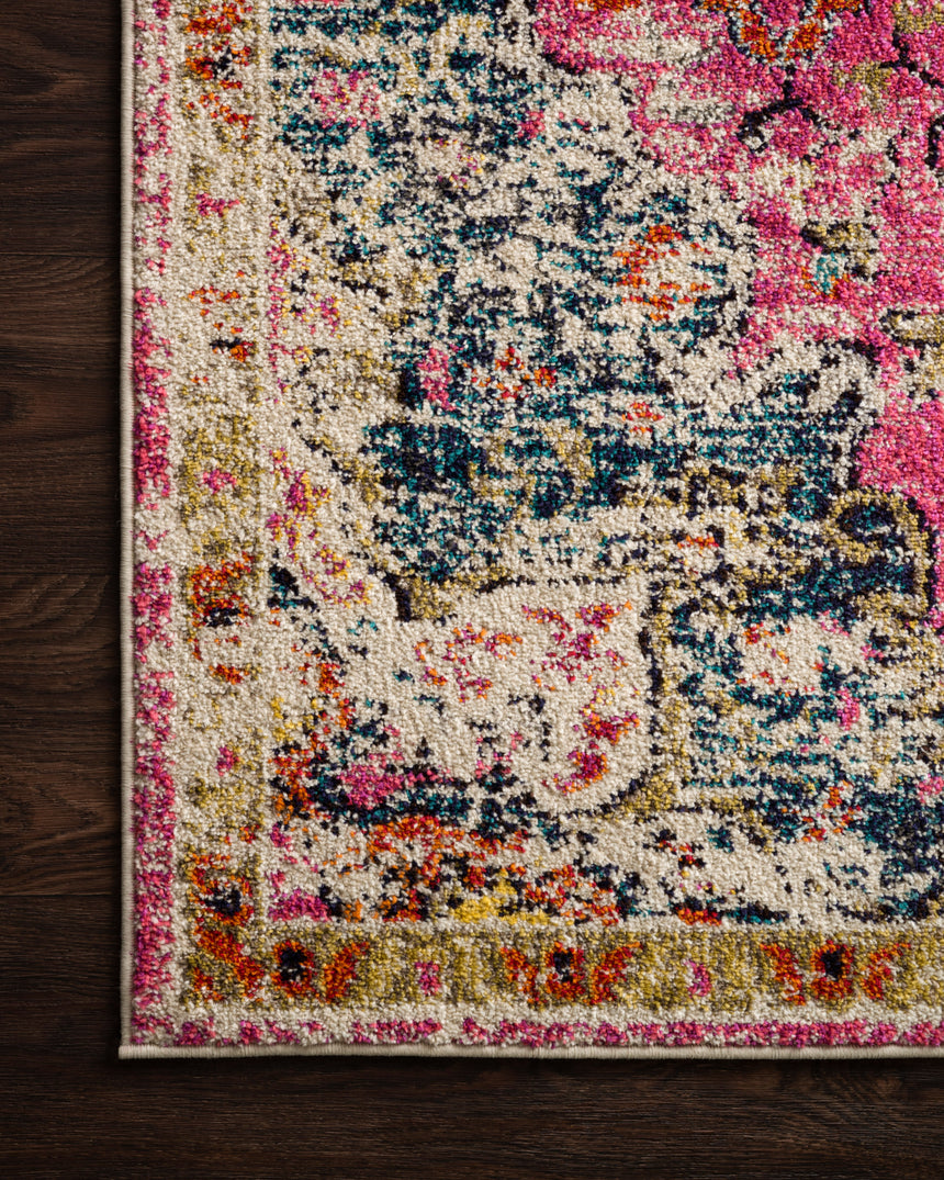 Nadia Rug 04 | Pink / Midnight