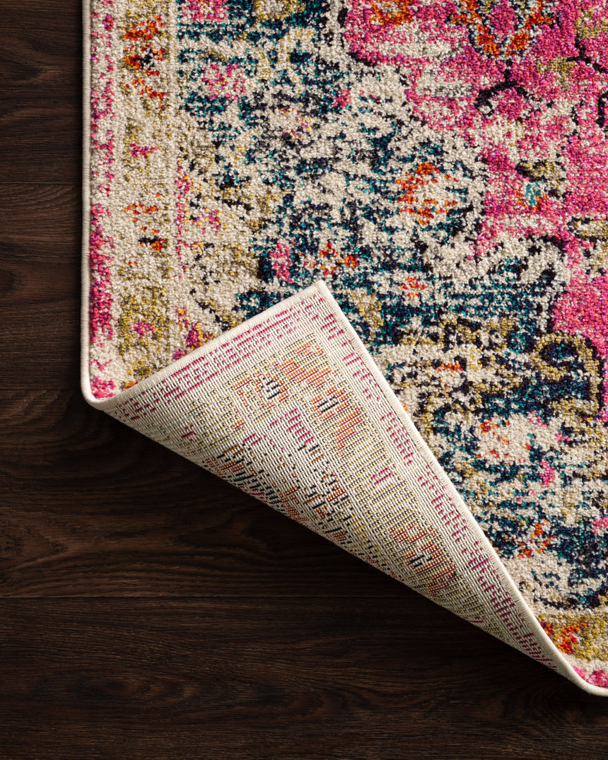 Nadia Rug 04 | Pink / Midnight