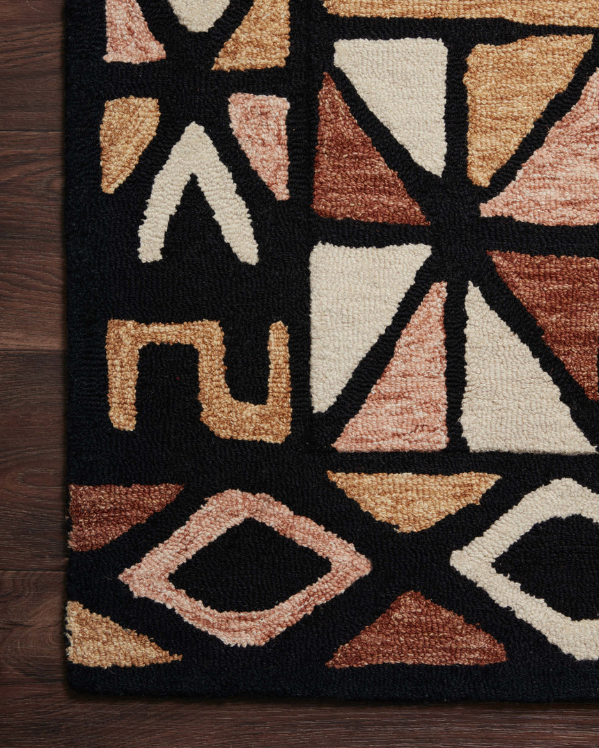 Nala Rug 05 | Spice / Black