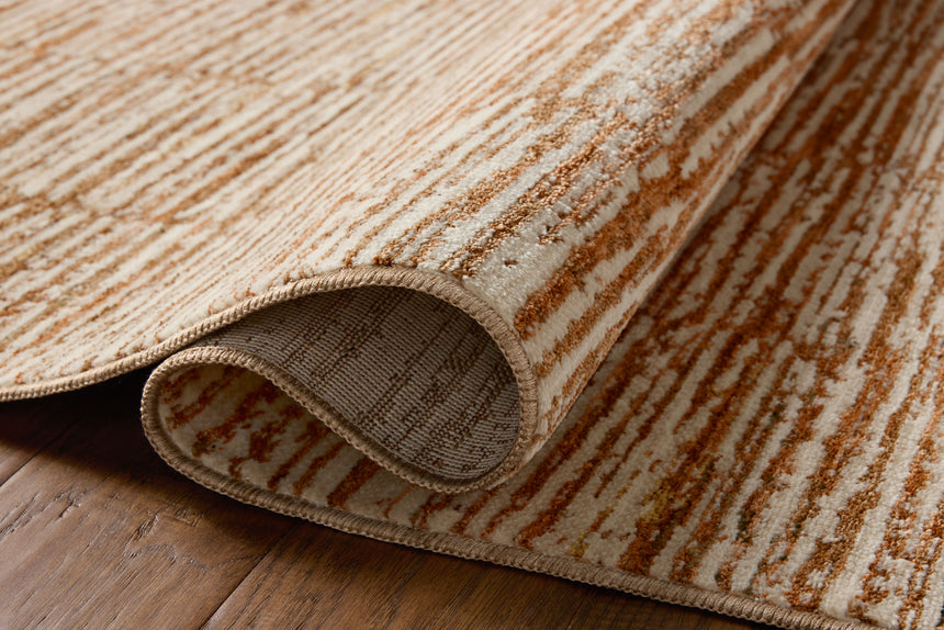 Nellie Rug 01 | Terracotta / Ivory