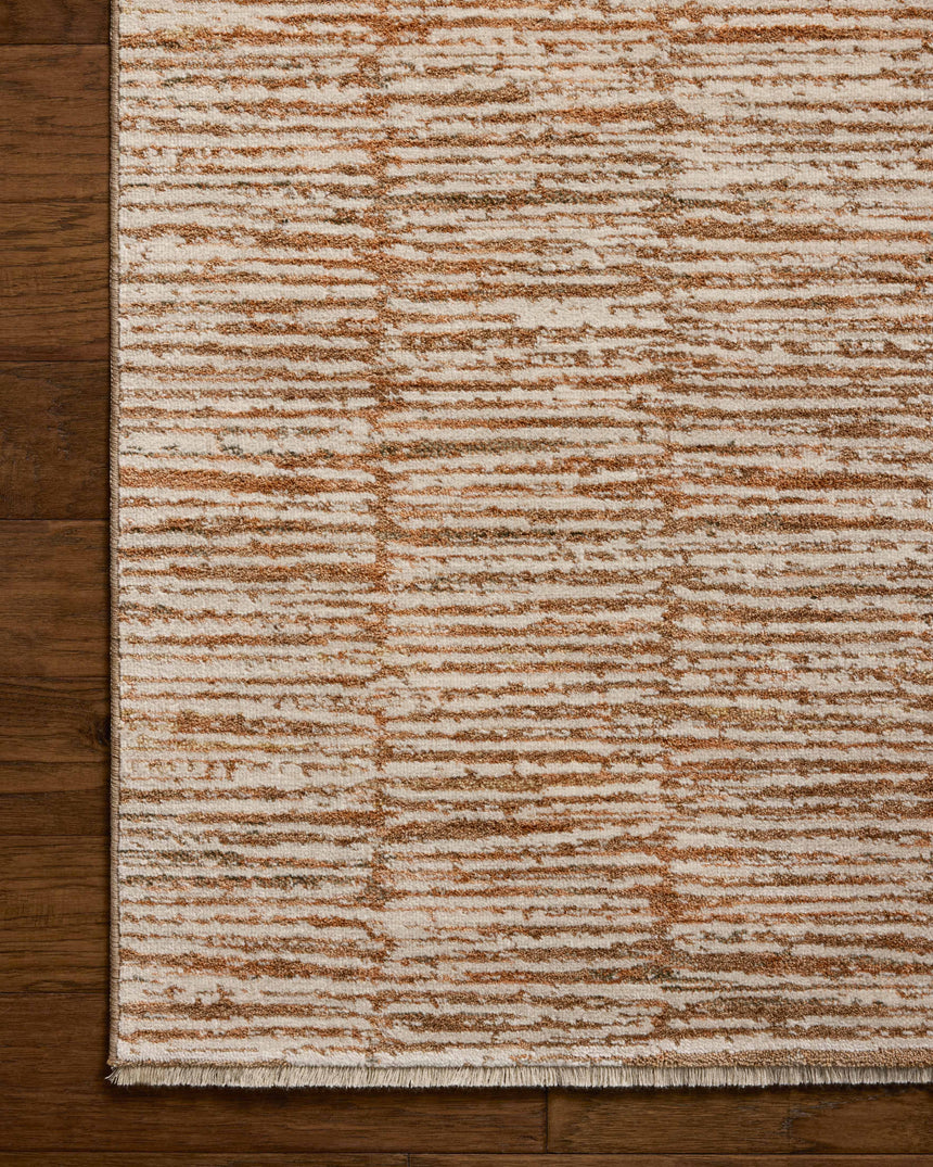 Nellie Rug 01 | Terracotta / Ivory