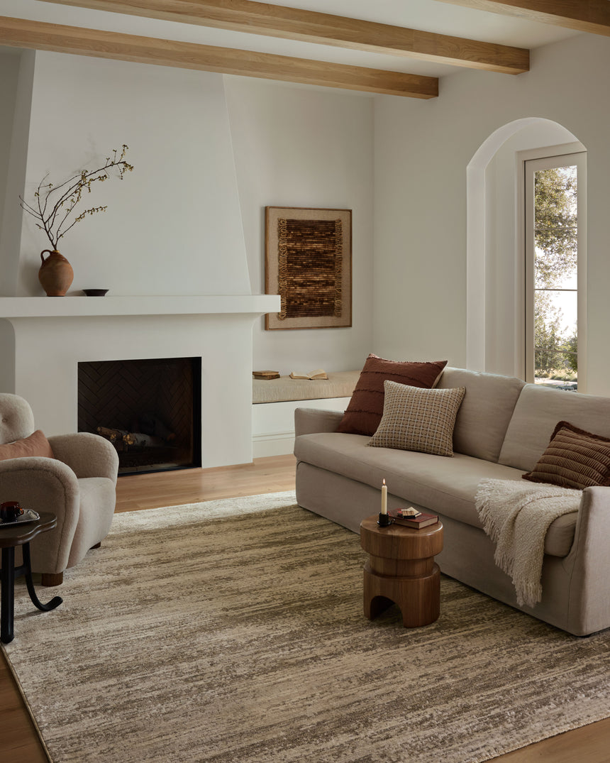 Nellie Rug 04 | Ivory / Pebble