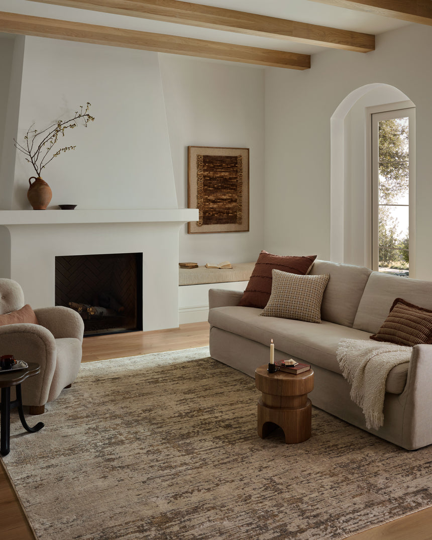 Nellie Rug 05 | Dove / Natural