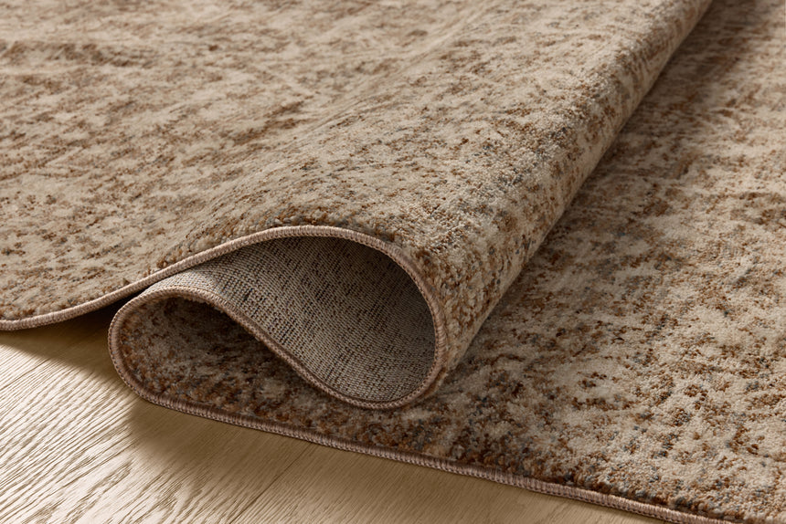 Newman Rug 02 | Dark Taupe / Natural