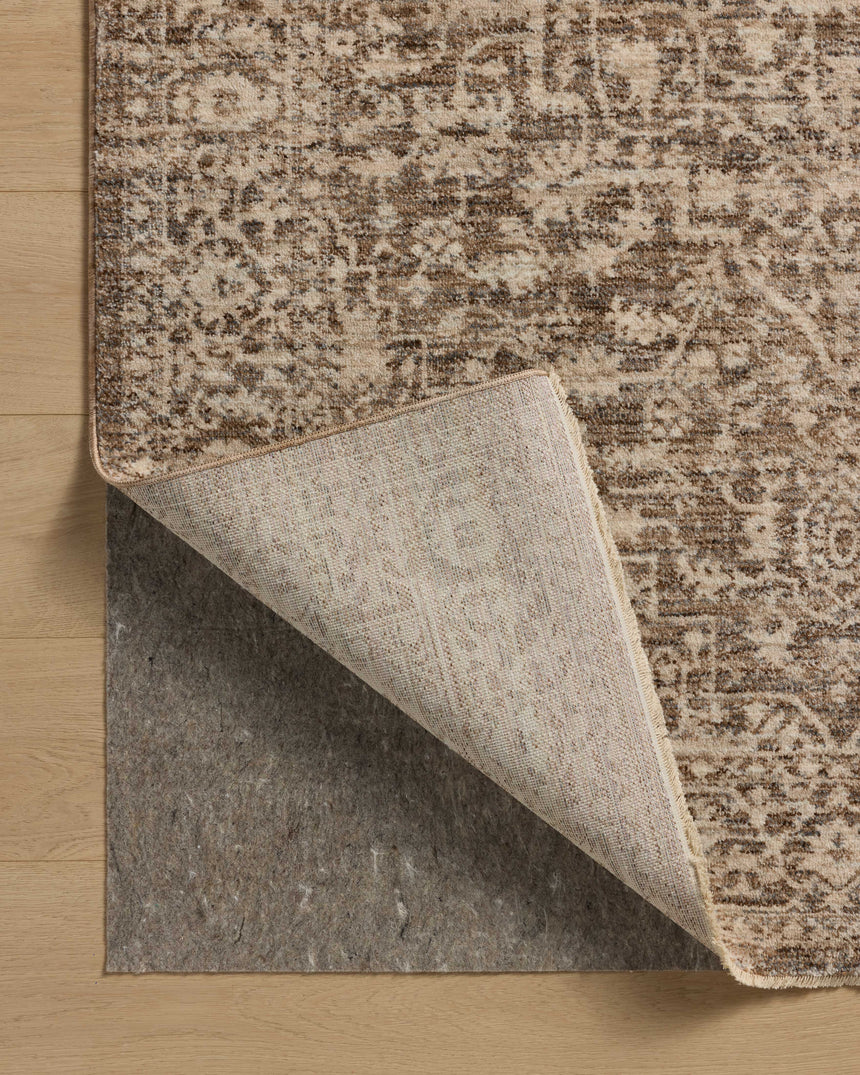 Newman Rug 02 | Dark Taupe / Natural