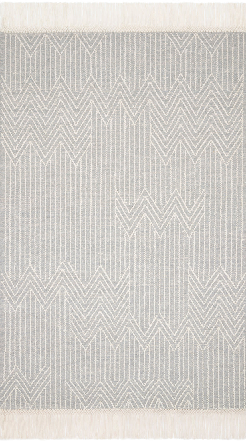 Newton Rug 02 | Lt Grey / Ivory