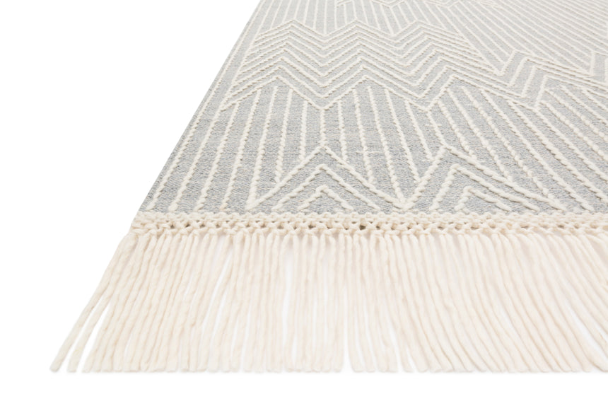 Newton Rug 02 | Lt Grey / Ivory