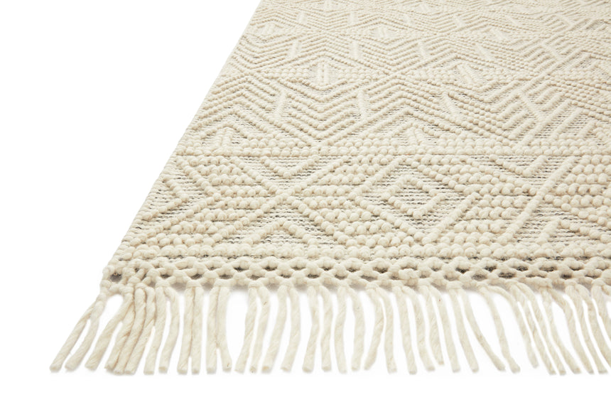 Noelle Rug 01 | Ivory / Black