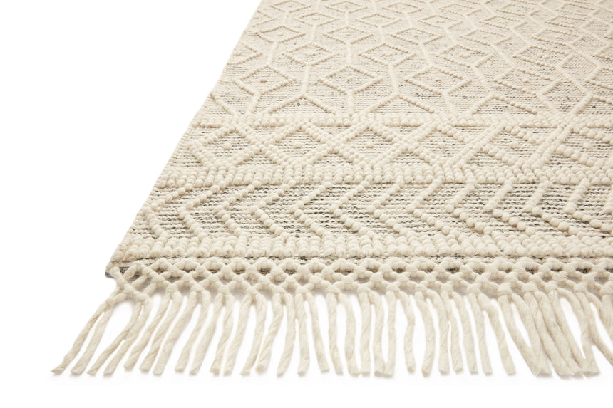 Noelle Rug 02 | Ivory / Black