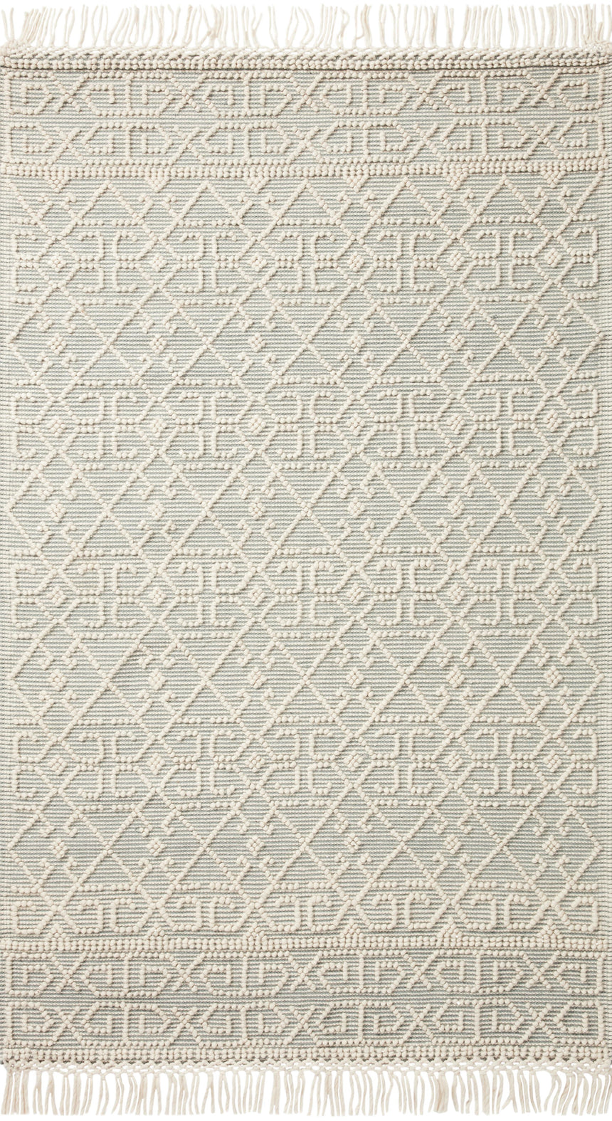 Noelle Rug 03 | Ivory / Blue