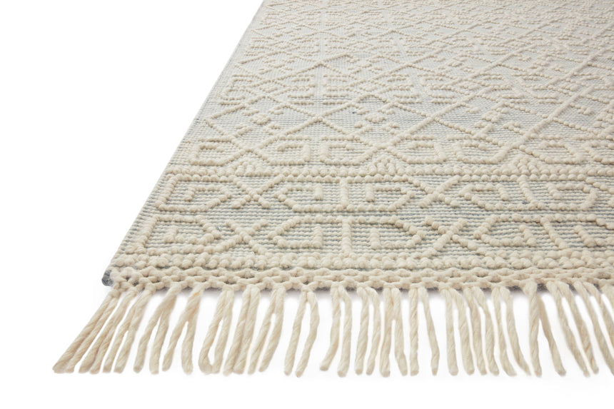 Noelle Rug 03 | Ivory / Blue