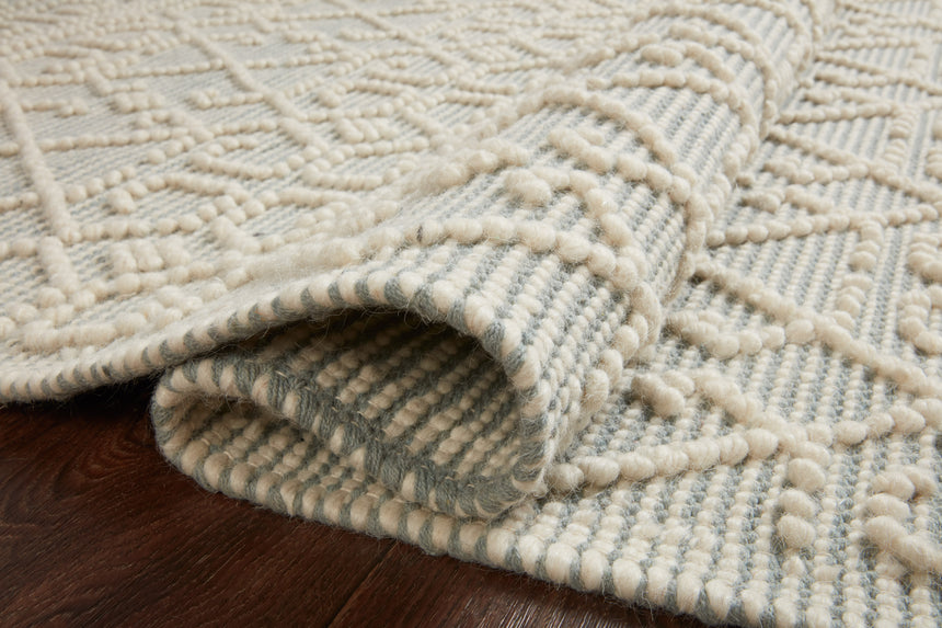 Noelle Rug 03 | Ivory / Blue