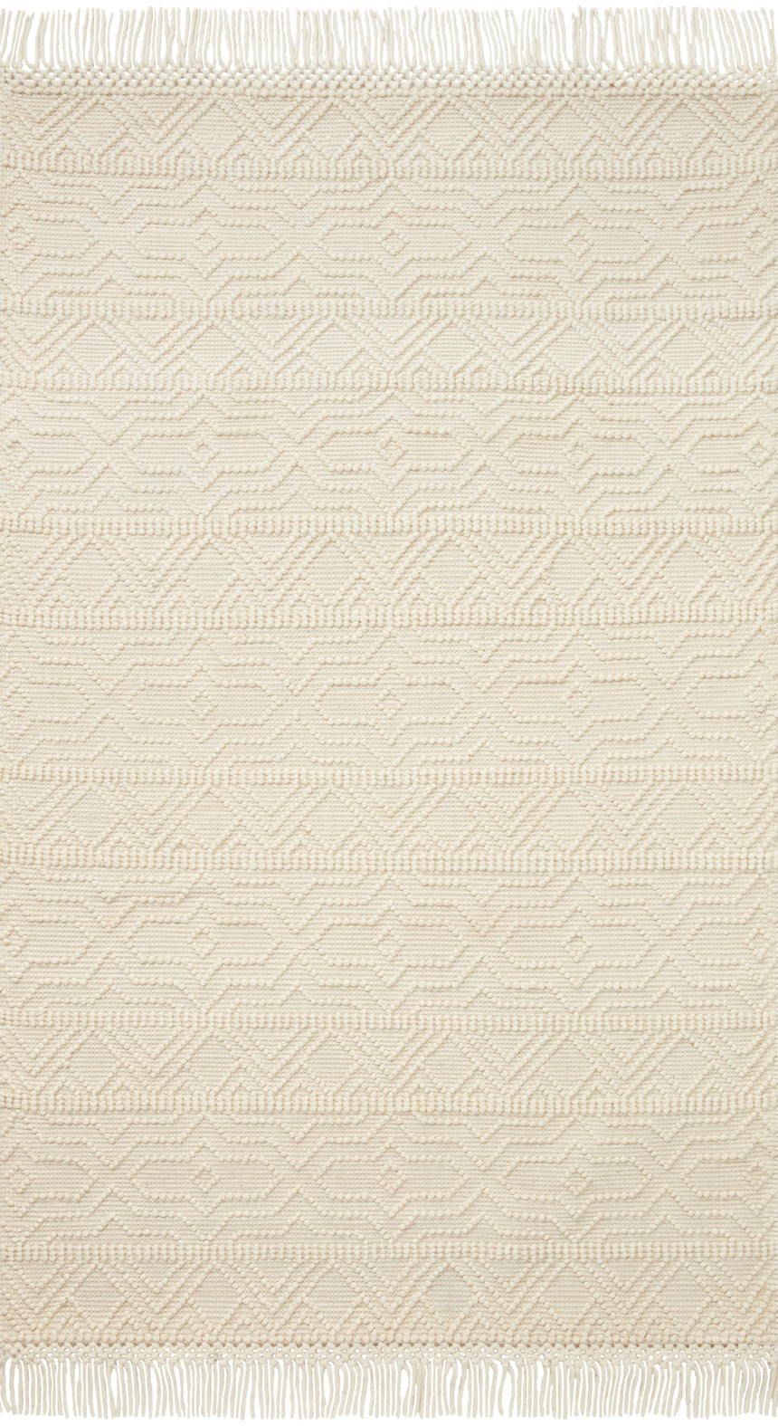 Noelle Rug 04 | Ivory / Ivory