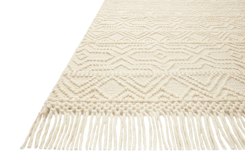 Noelle Rug 04 | Ivory / Ivory