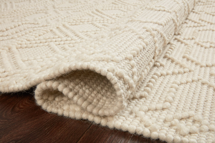 Noelle Rug 04 | Ivory / Ivory