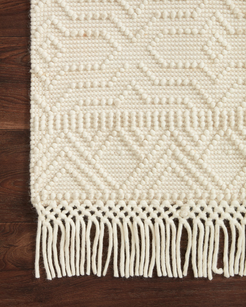 Noelle Rug 04 | Ivory / Ivory