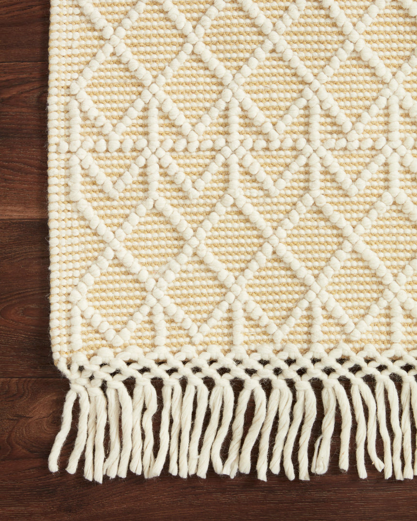 Noelle Rug 06 | Ivory / Gold