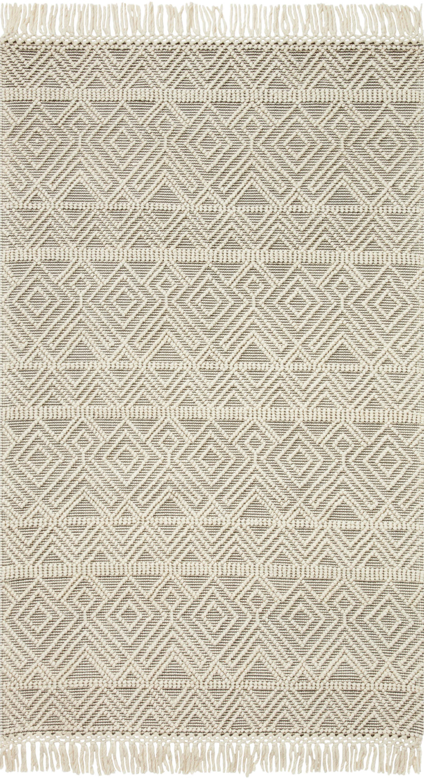 Noelle Rug 07 | Ivory / Grey