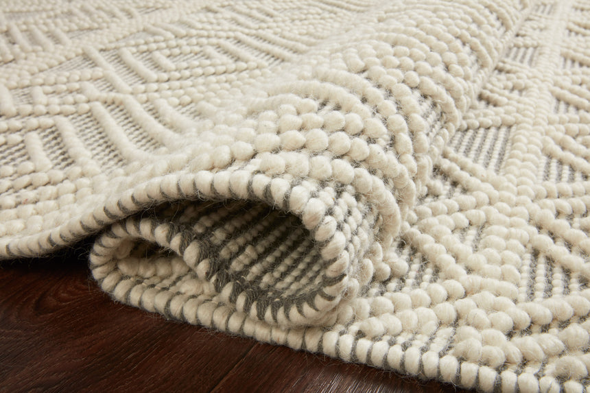 Noelle Rug 07 | Ivory / Grey
